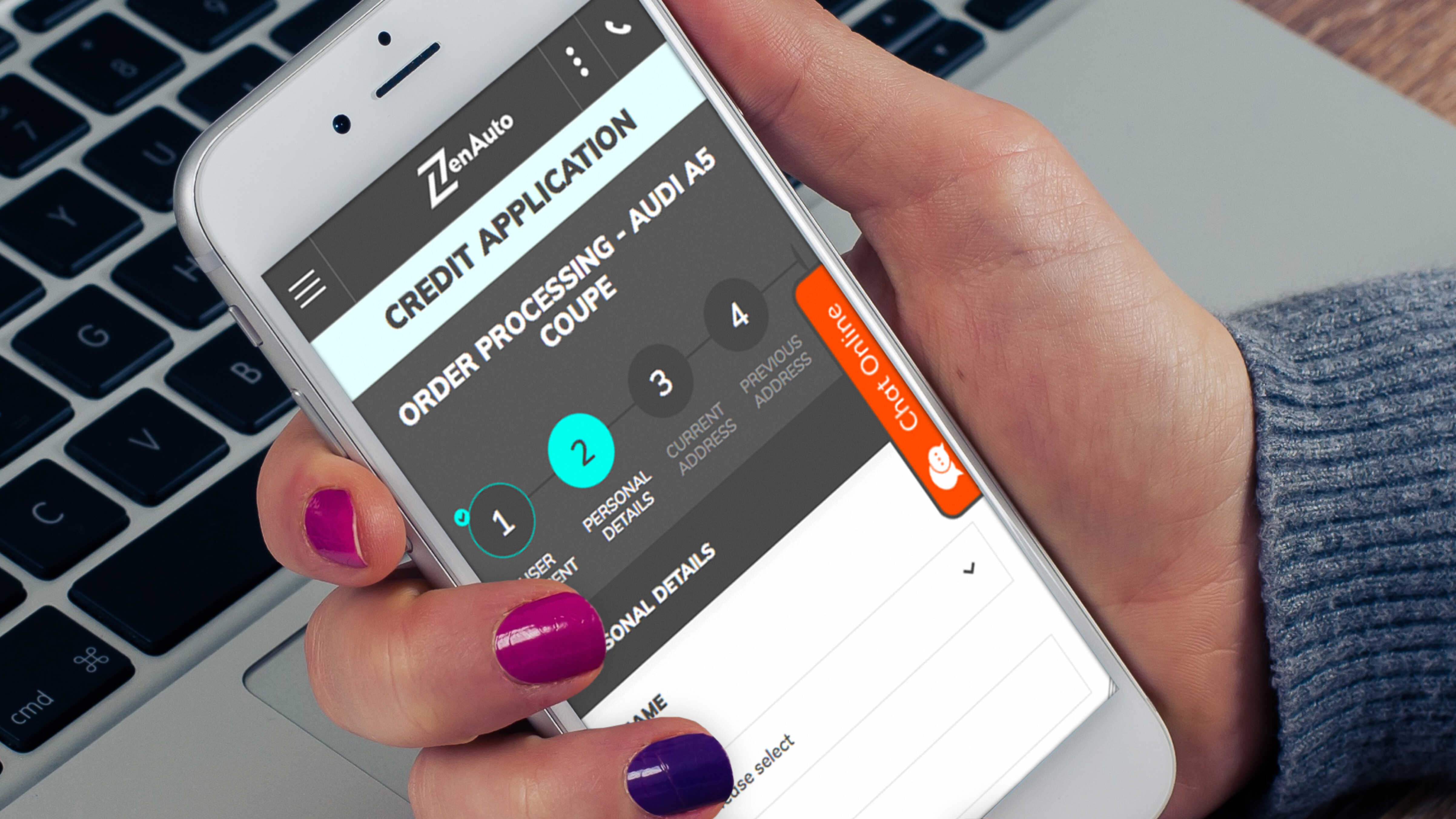 Order processing mobile image