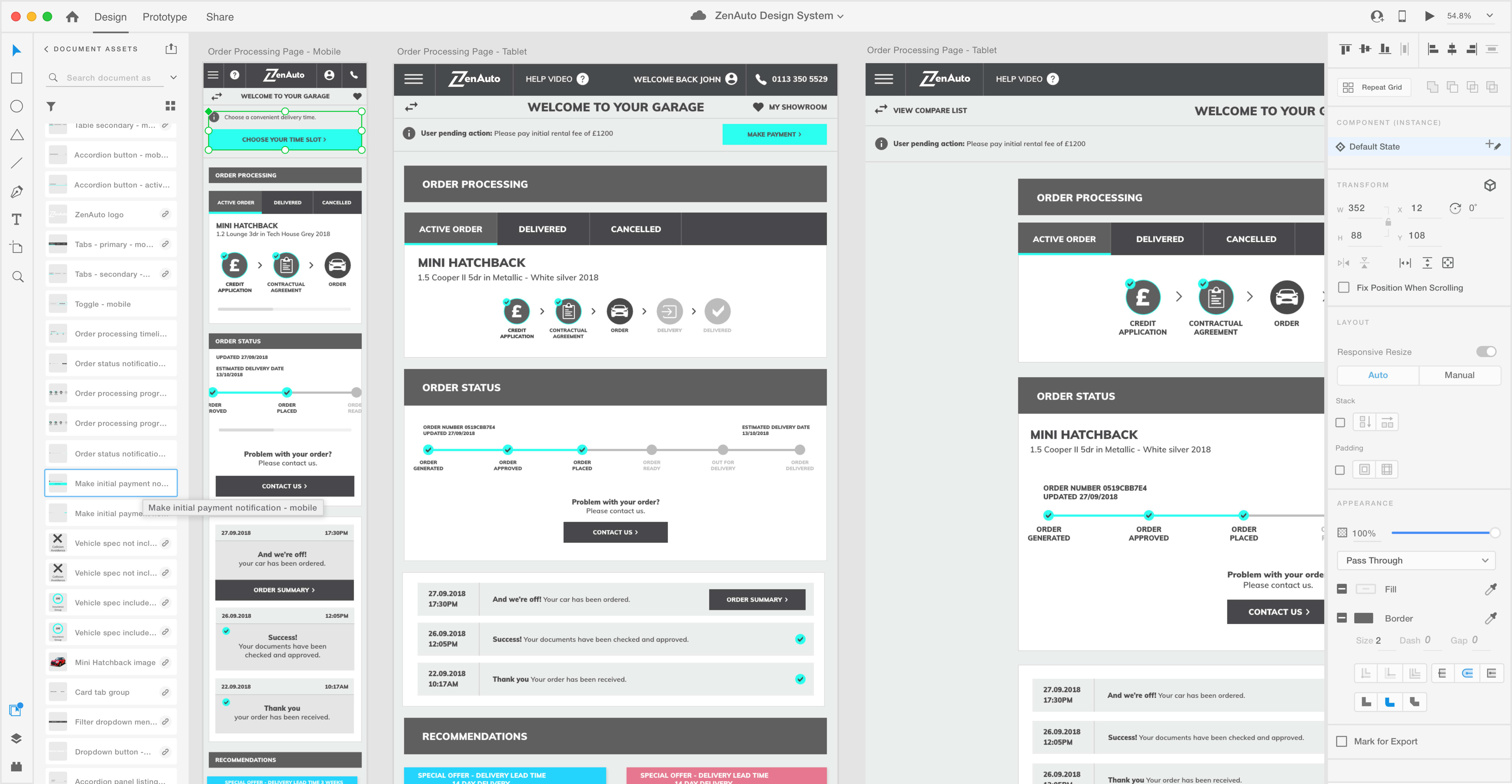 Design system pages 3